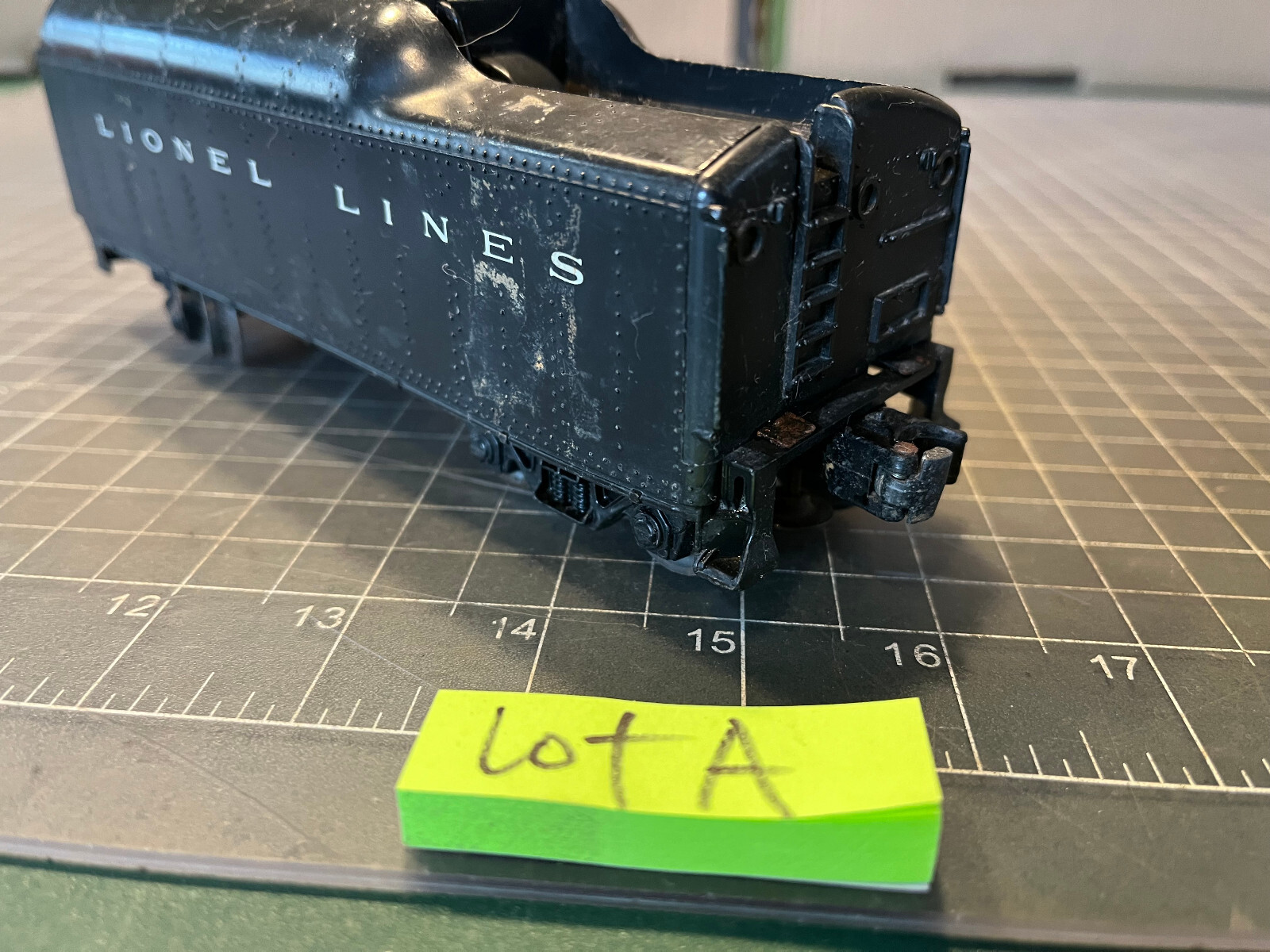 Lionel Lines Train O O27 Coal Tender 7.5″ w/Drawbar 8 Wheel – 1130-27 LOT A