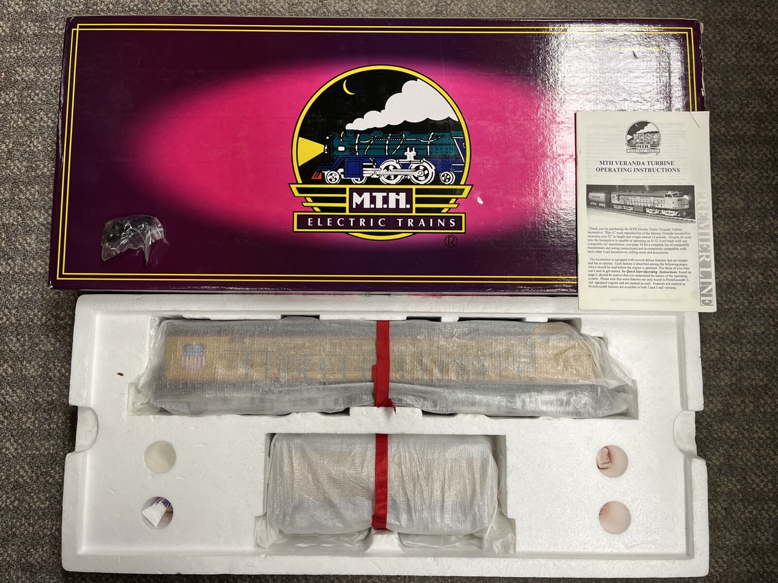 + MTH O Scale Premier Union Pacific Veranda Turbine PS.1 20-2185-1 LNIB