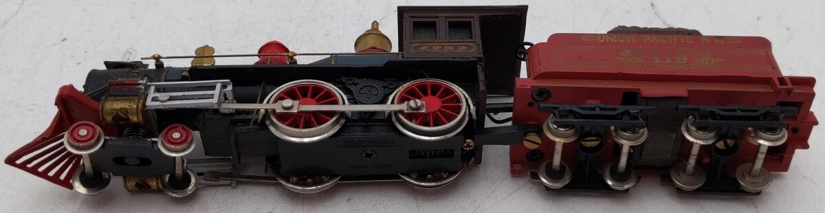 Bachmann 51001 HO Union Pacific 4-4-0 American Steam Locomotive & Tender #119