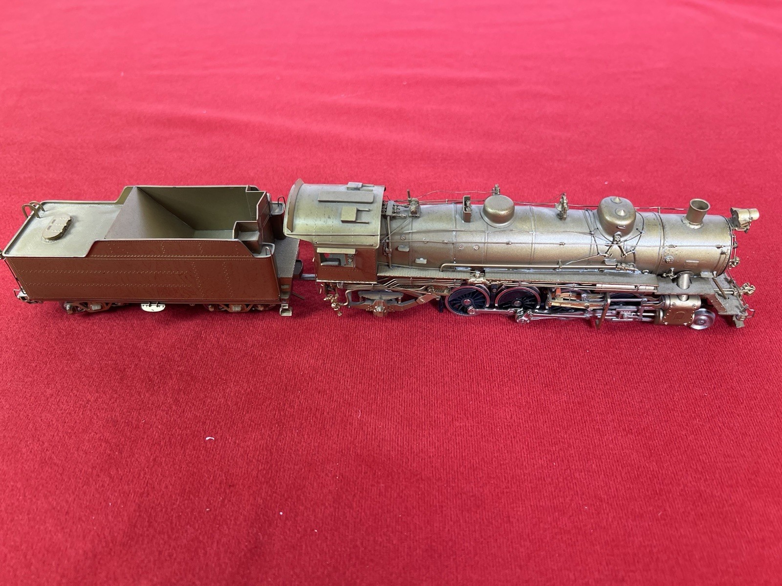 Westside Model Company Brass Baltimore & Ohio Q-3 2-8-2 & Tender HO Scale B&O