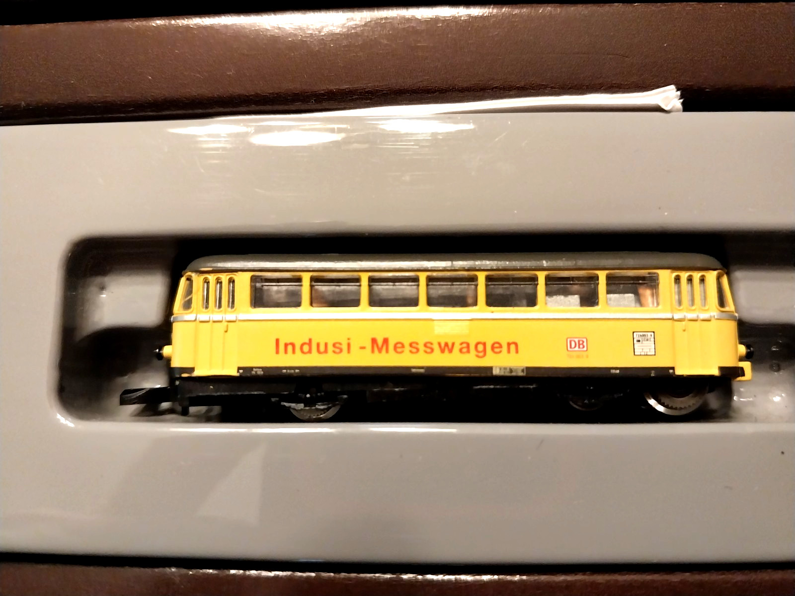 Märklin 88021 Mini-Club Messwagen Track Cleaning Car Z Scale Tested