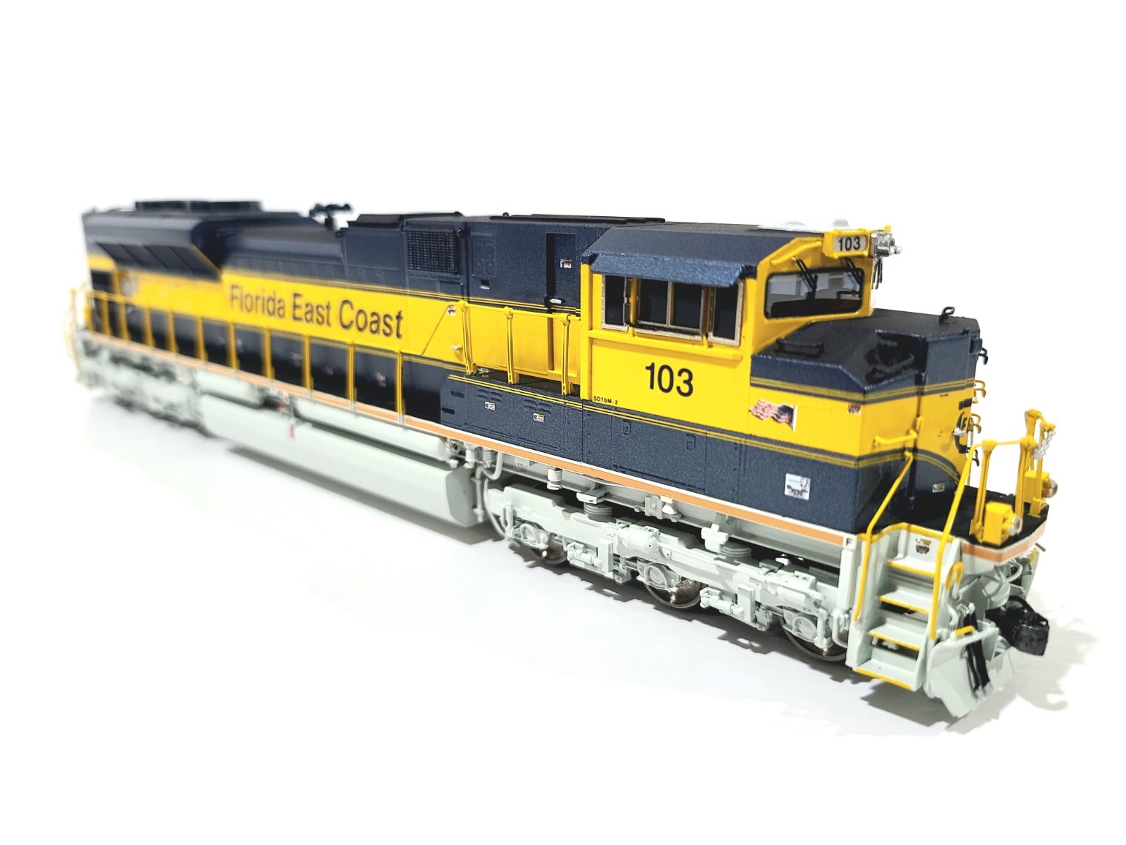 Overland OMI FEC EMD SD70M-2 Florida East Coast #103 HO Brass Model #AA-1316-4