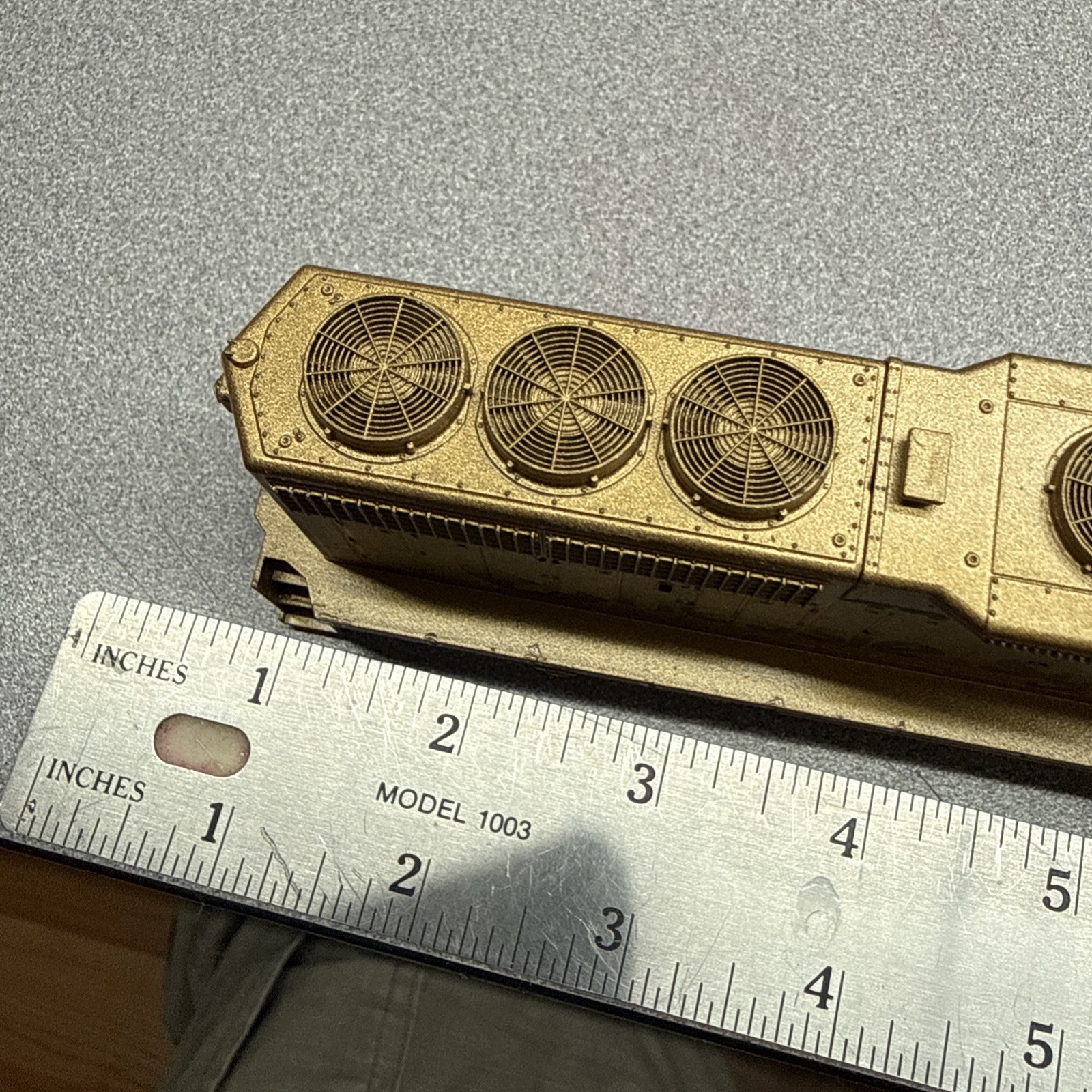 ATHEARN Shell GP40 HO B&O CHESSIE SYSTEM GM50 Special Run Gold Paint Shell Only