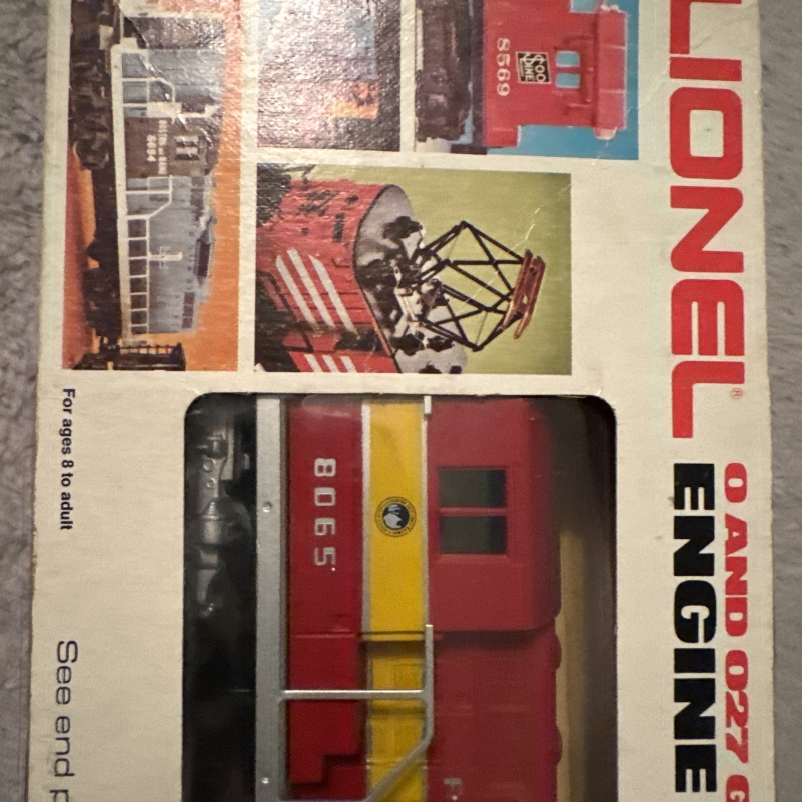 Lionel 6-8065 Florida East Coast GP-9 Diesel Locomotive Non-Powered EX/Box
