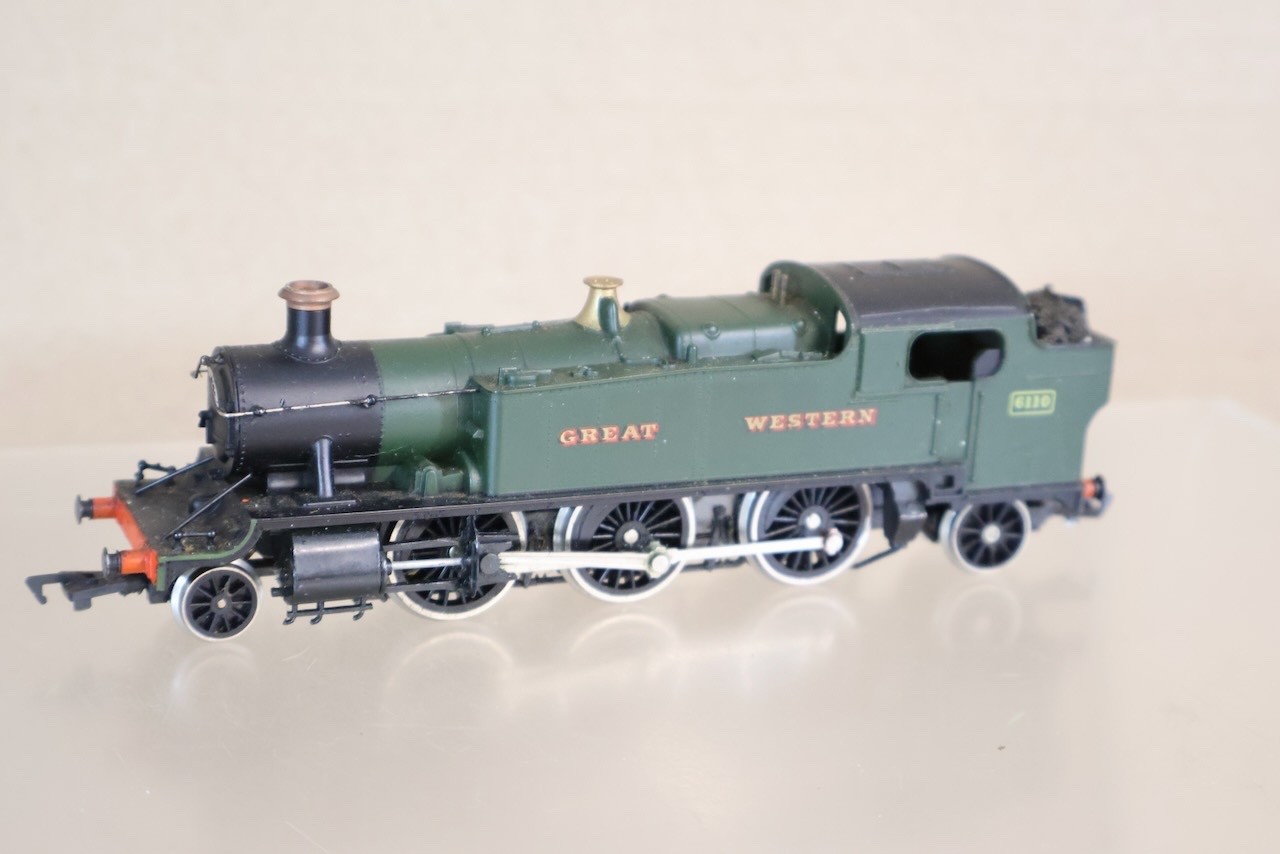AIRFIX 54150 GREAT WESTERN GWR 2-6-2 CLASS 61XX PRAIRIE TANK LOCOMOTIVE 6110 om