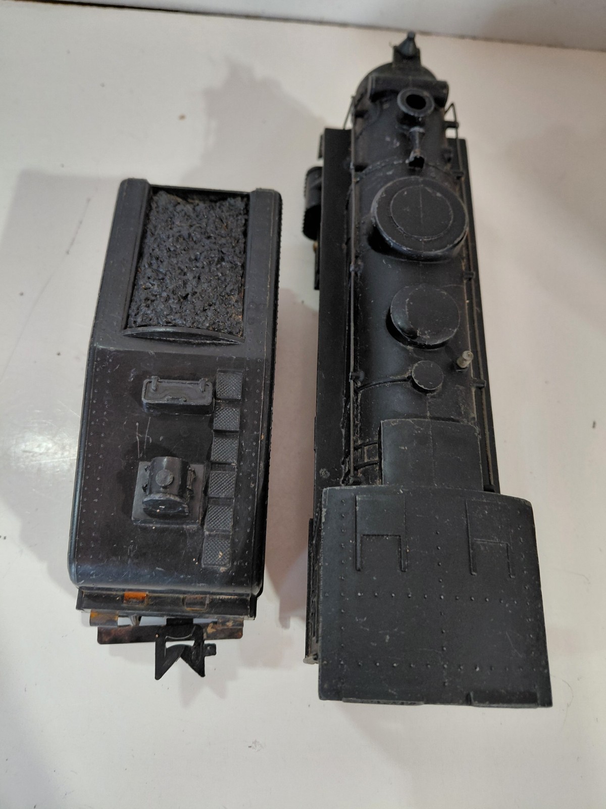 Marx 666 O Gauge Model Railroad Steam Engine 2-4-2 w/New York Central Tender