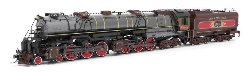 BLI HO UP Early Challenger (CSA-2), #3824, Ornate, No-Sound / DCC-Ready