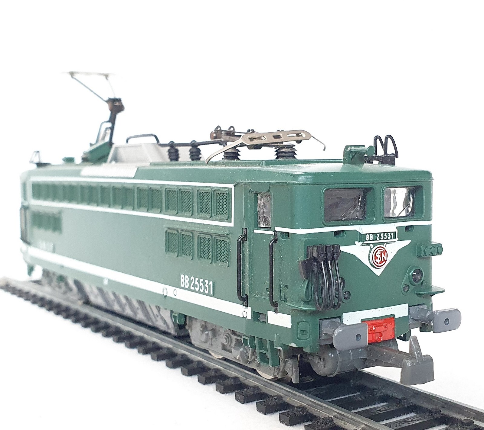 Jouef HO 1:87 SNCF French BB 25531 Medium ELECTRIC LOCOMOTIVE 8362 MIB`78 New!