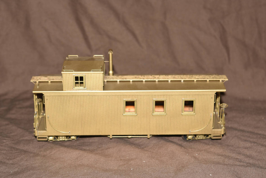 Model Train Custom Brass Gom Model D&RGW Caboose #0585 0586 0588 On NJ Japan