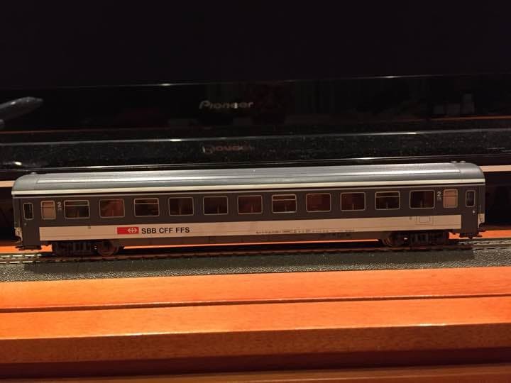 Marklin HO passenger car, made in West Germany, Marklin