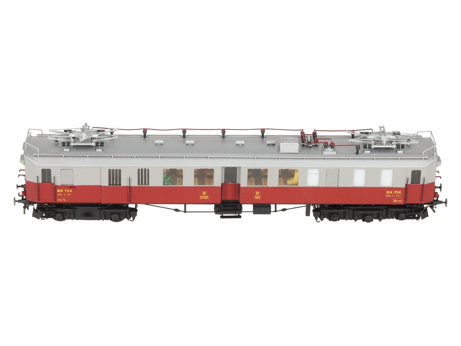 Metropolitan 707 HO Brass BLS/BN Cfe 4/5 Electric Locomotive LN/Box