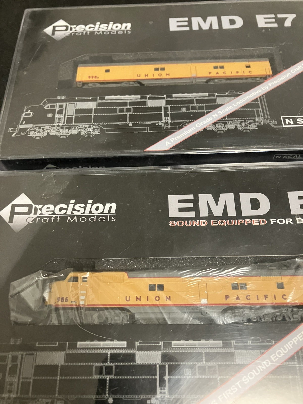 N Scale Union Pacific Locomotive Dcc & Sound