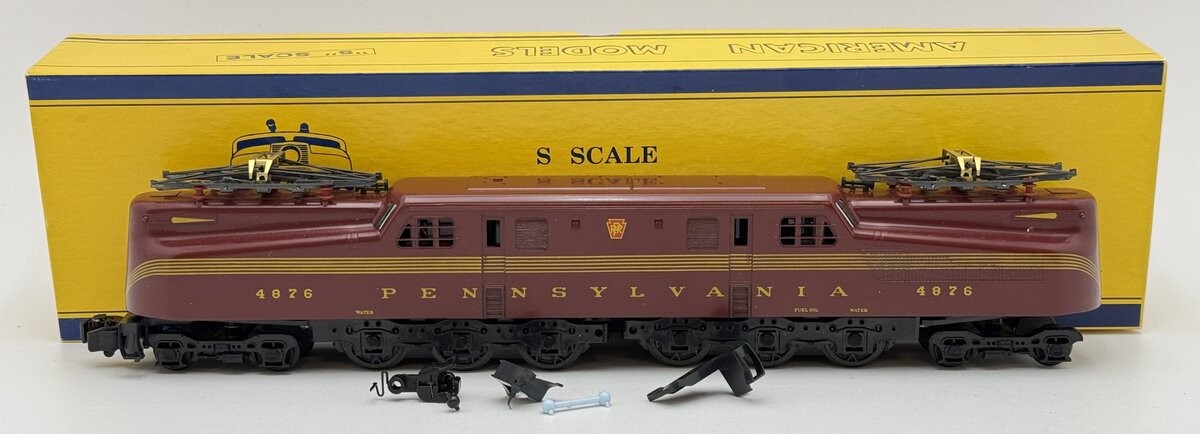 American Models 4876 S Gauge Pennsylvania Railroad GG-1 Electric Locomotive/Box