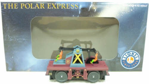 Lionel 6-28425 O Polar Express Motorized Elf Handcar LN/Box
