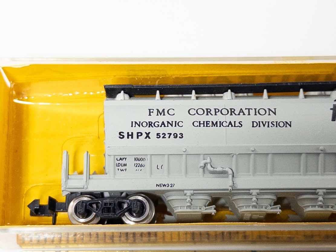 AHM Mini-Trains FMC Chemical Hopper, N-Gage, 4441K in Box, GR8
