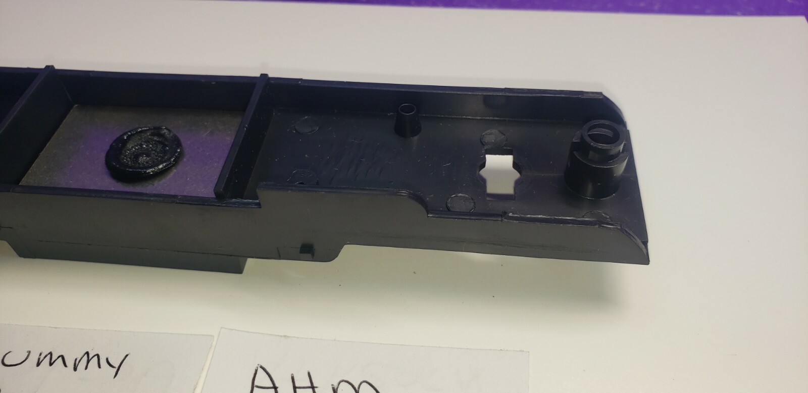 DUMMY UNDERFRAME CHASSIS AHM: BL-2 Locomotive 5040 Chicago & Eastern Illinois