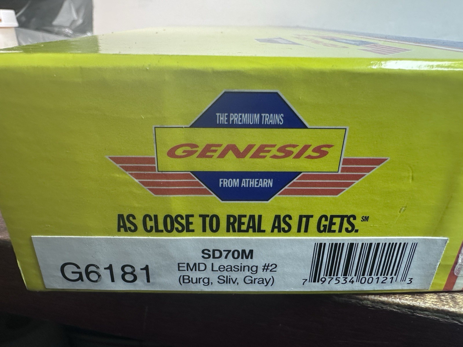 HO Scale G6181 Athearn Genesis EMD Leasing #2 SD70M Locomotive