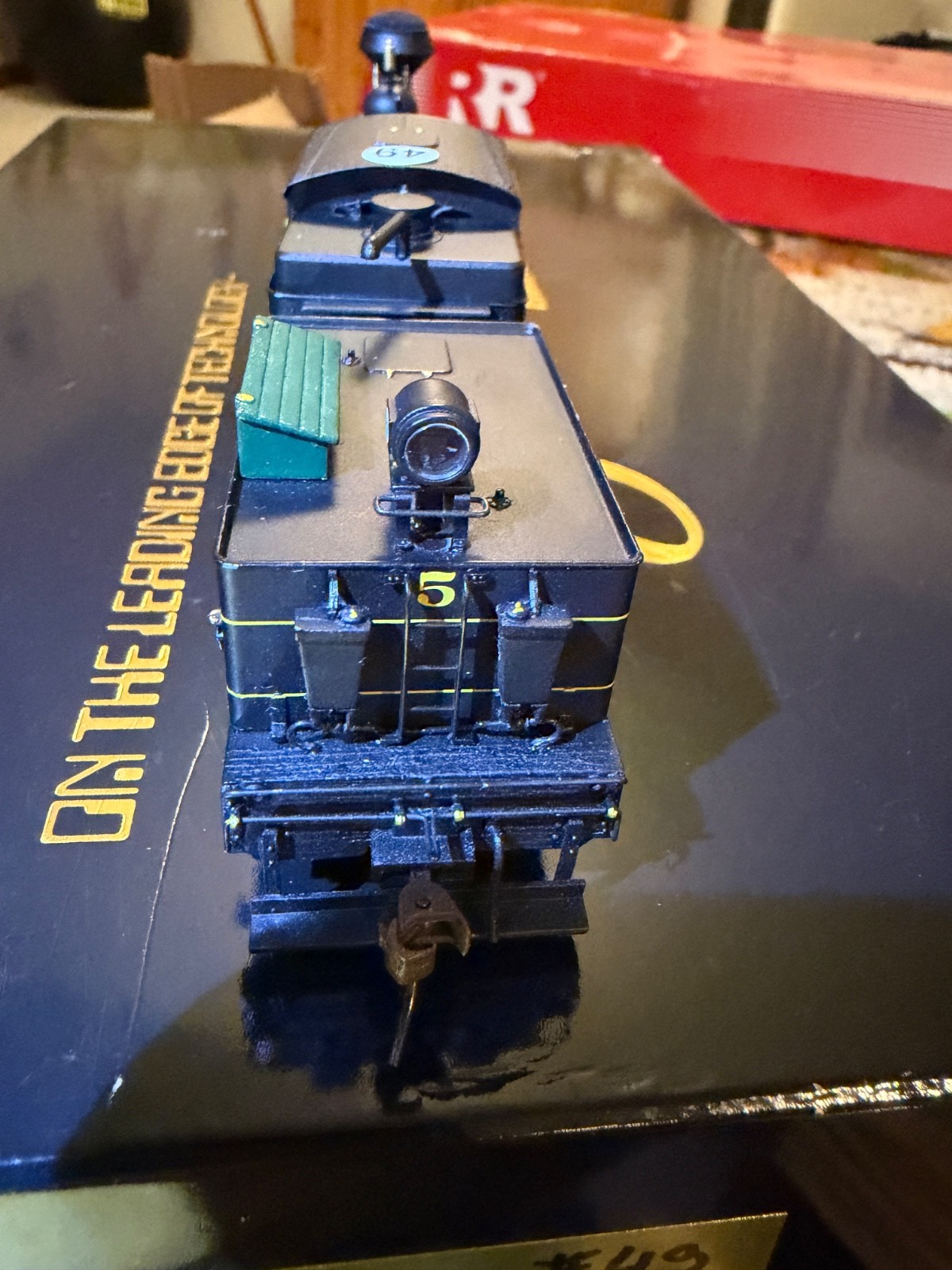 Bachmann Spectrum HO #5 80-Ton 3 Truck Shay DCC/SOUND/CURRENT KEEP/WARR/BOX # 49