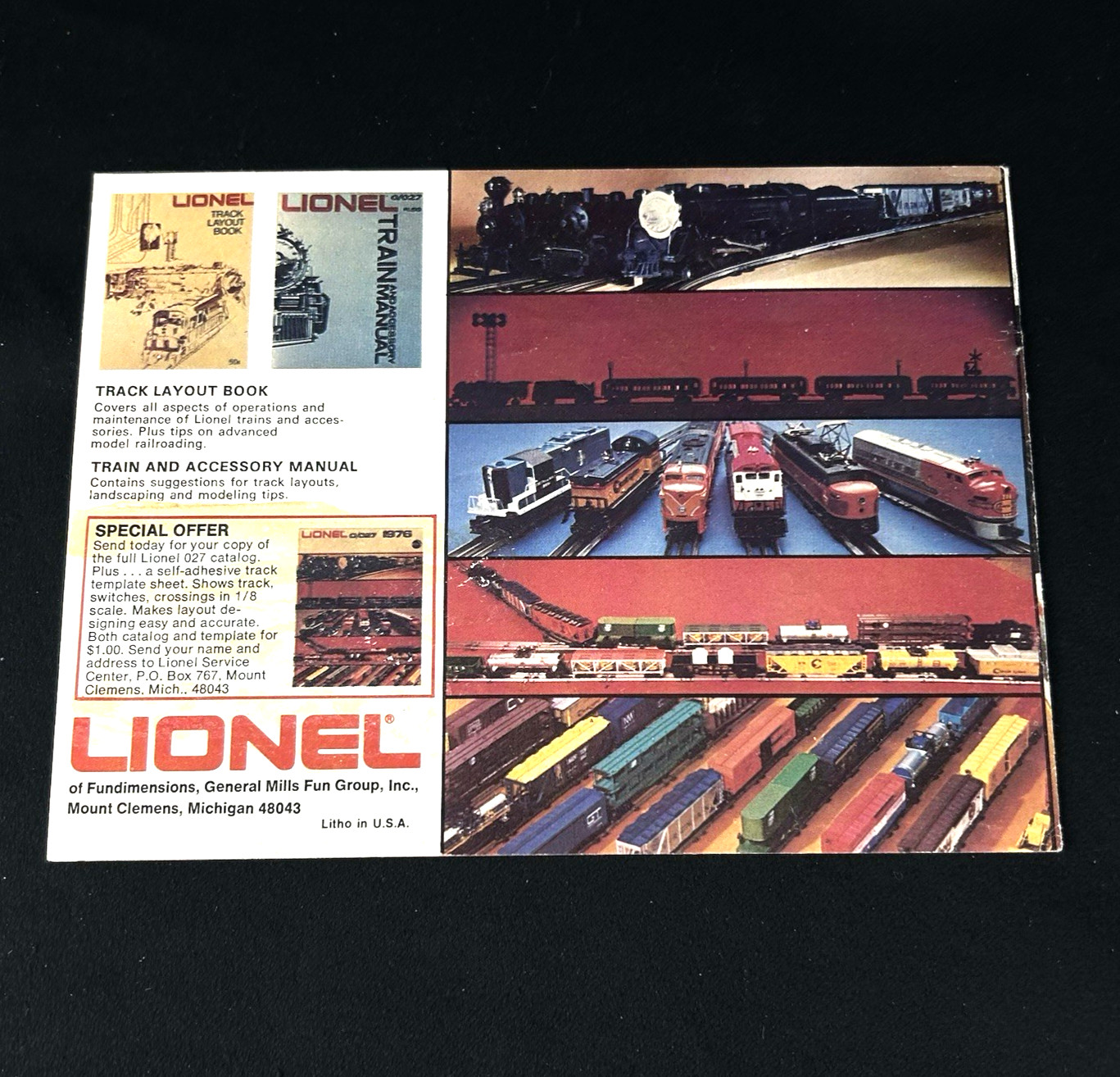 Lionel 70s Book Lot Various Instructions Track Layout Book Build an Empire Etc