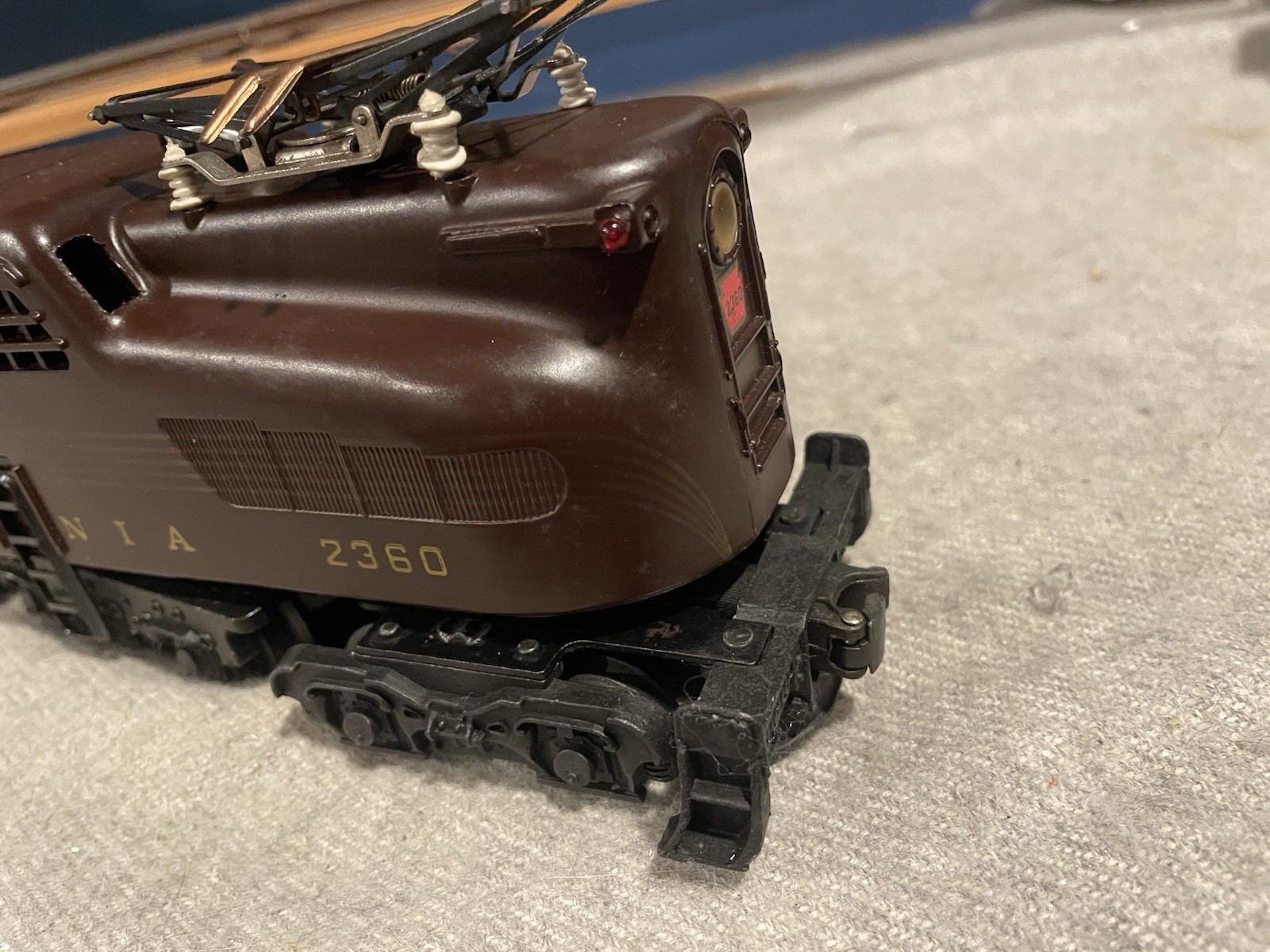 Lionel Postwar 2360 Pennsylvania GG1 Five Stripe Tucson Runs F -N -R