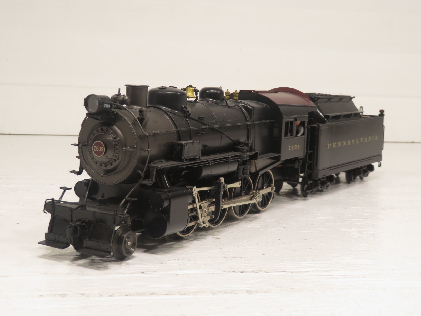 Weaver Brass 3-Rail PRR H-10 Consolidation 2-8-0 #7609 NIB 13125