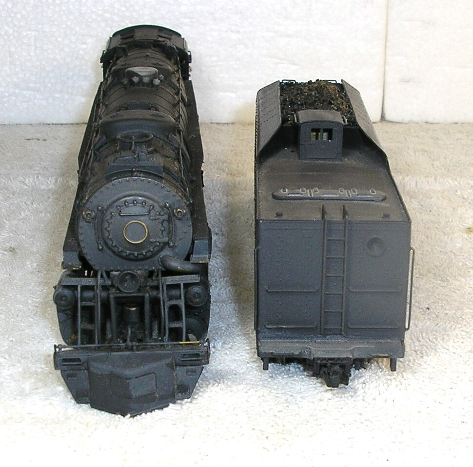 United HO Brass N&W 2-6-6-4 A Class #1212 Weathered, Pittman Motor, Runs