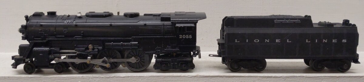 Lionel 2055 Vintage O 4-6-4 Hudson Steam Locomotive with 6026W Tender