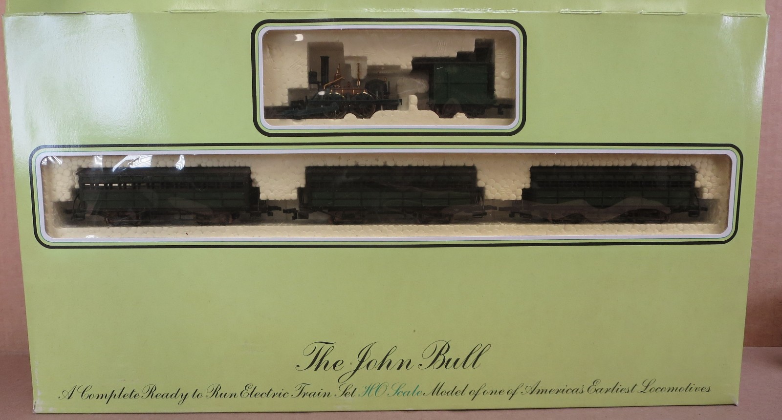 Bachmann 40-140 John Bull Train Set. New Very Old Stock. HO Runs Great.