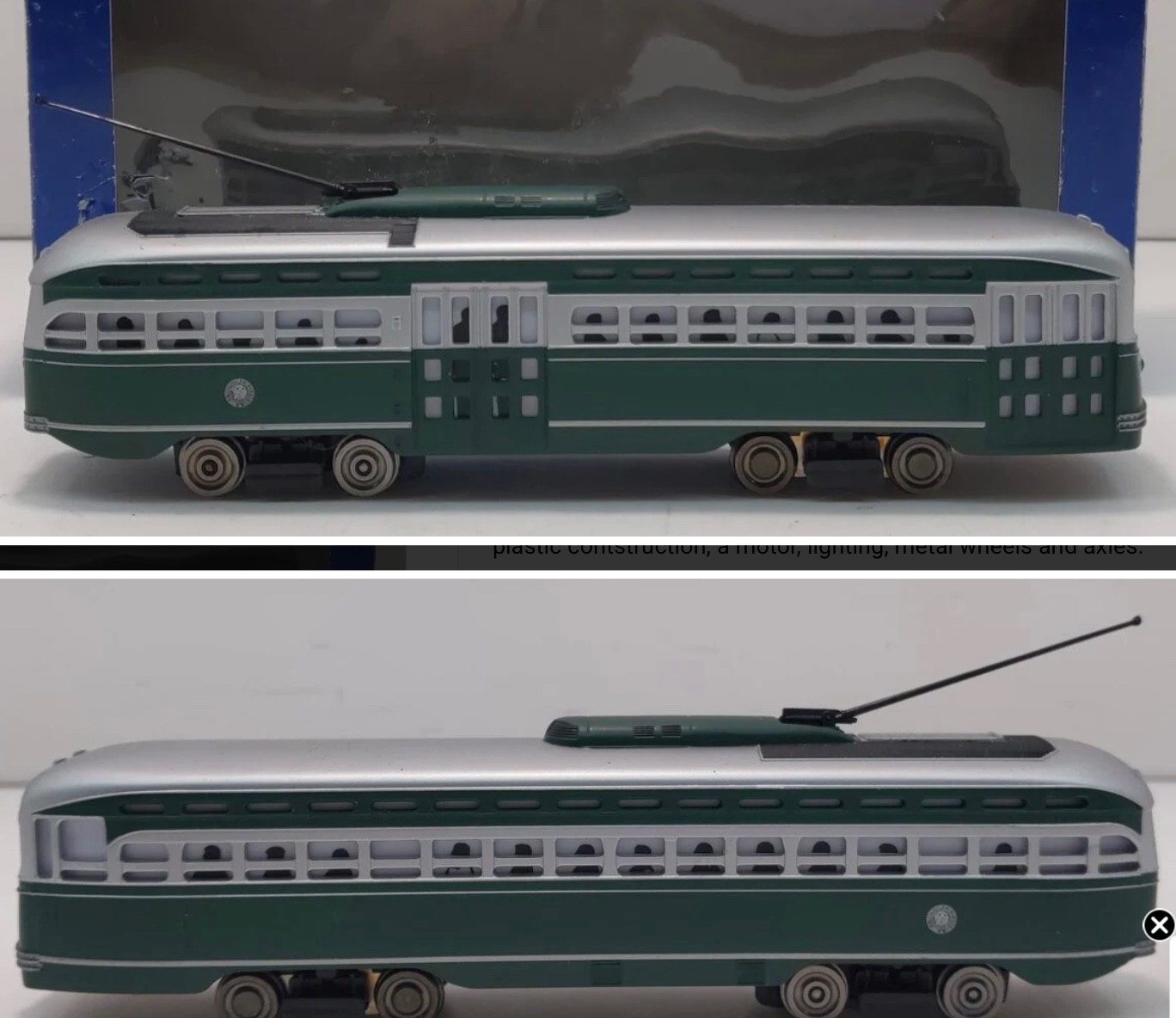 BACHMANNHO Scale Brooklyn & Queens PCC Streetcar Trolley #62932 HO8