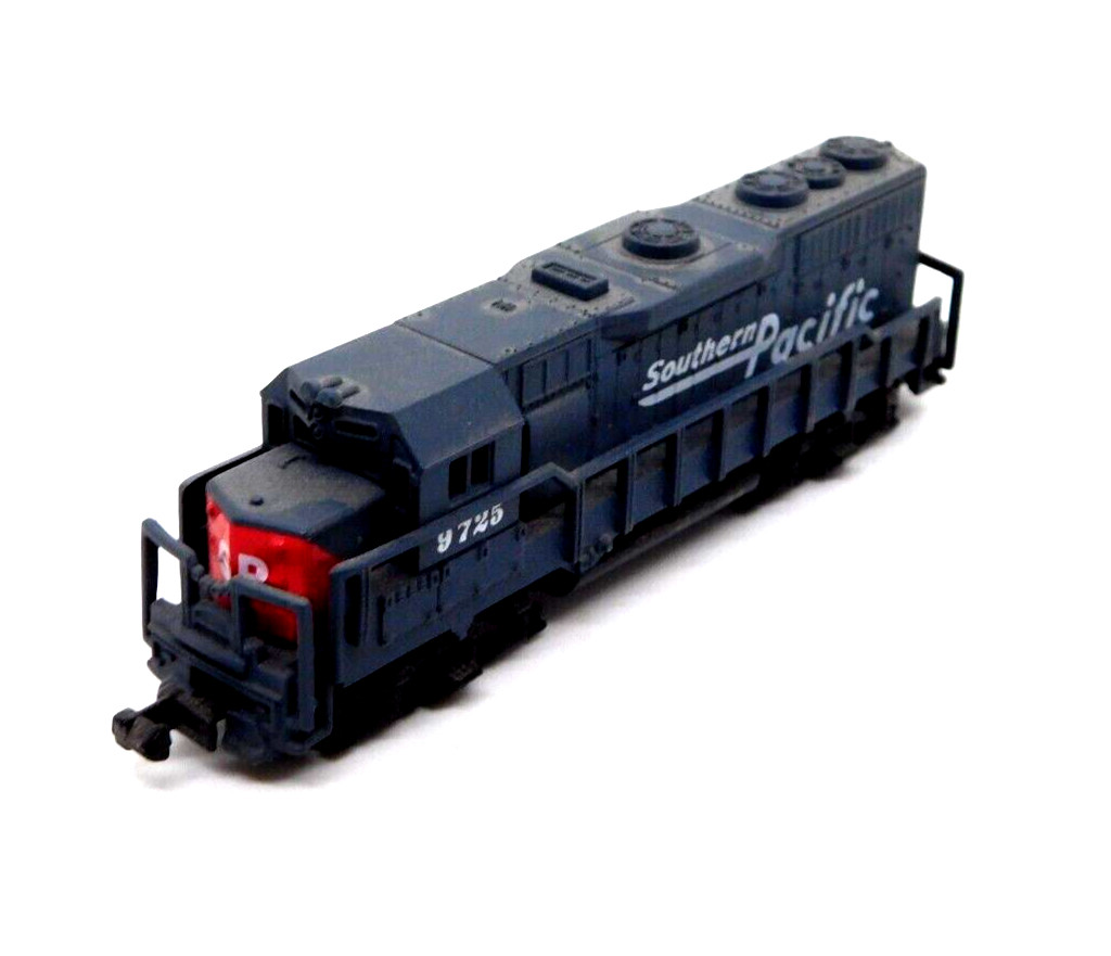 N Scale High Speed No 418 Southern Pacific 9725 Diesel Locomotive Railroad