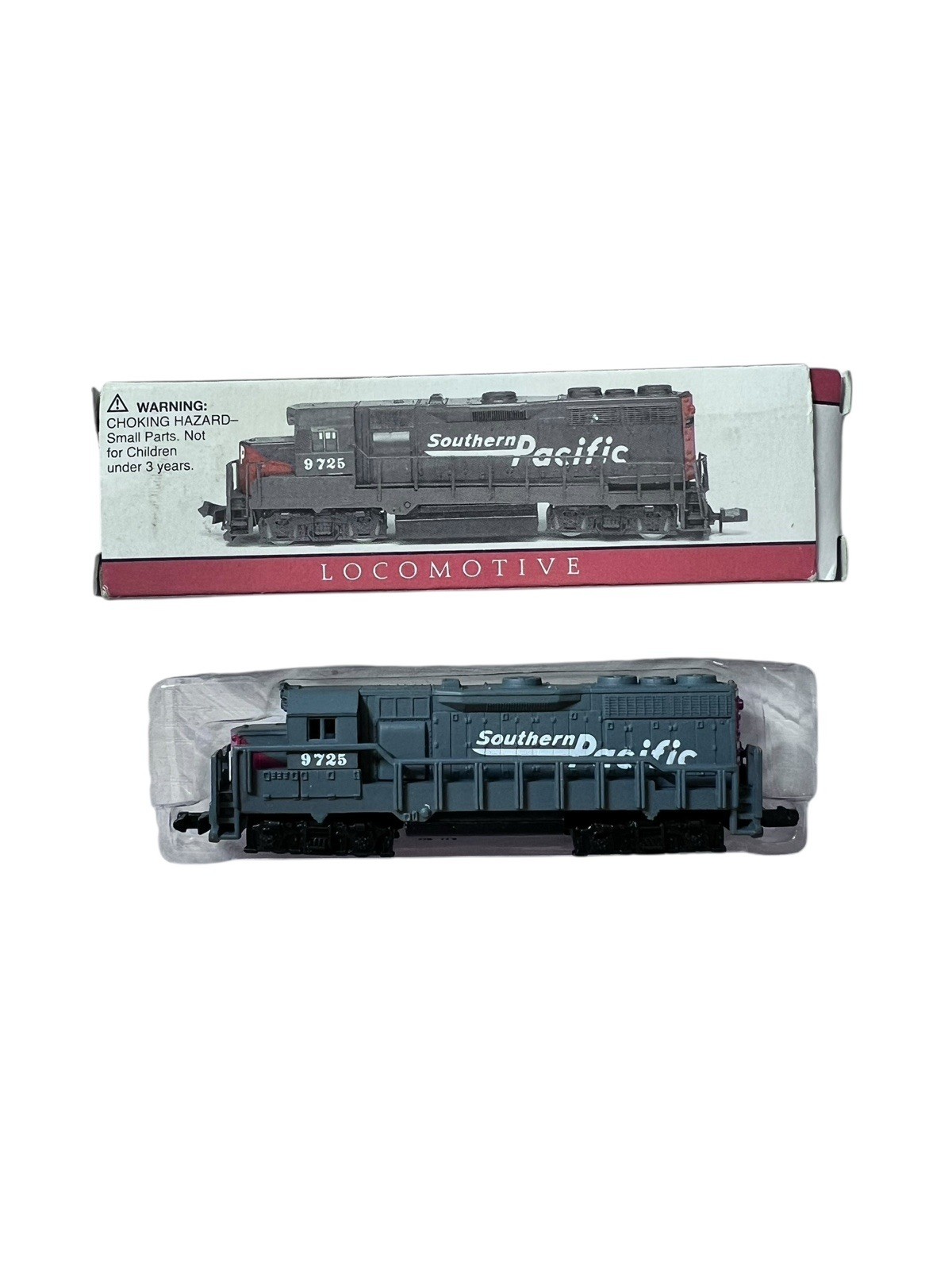 Vintage Southern Pacific Locomotive 9725 Train No 418 High Speed N Scale 1990s