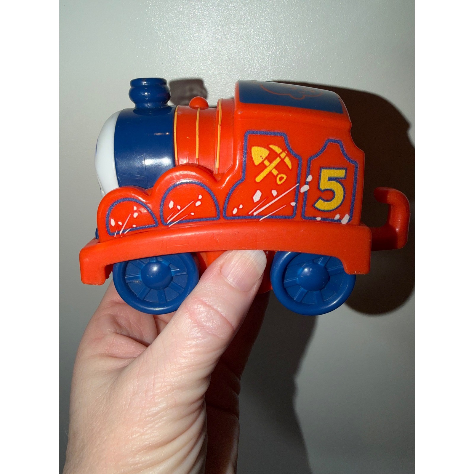 Fisher Price Thomas & Friends My First James Red Train Engine No 5 Mattel FFY29