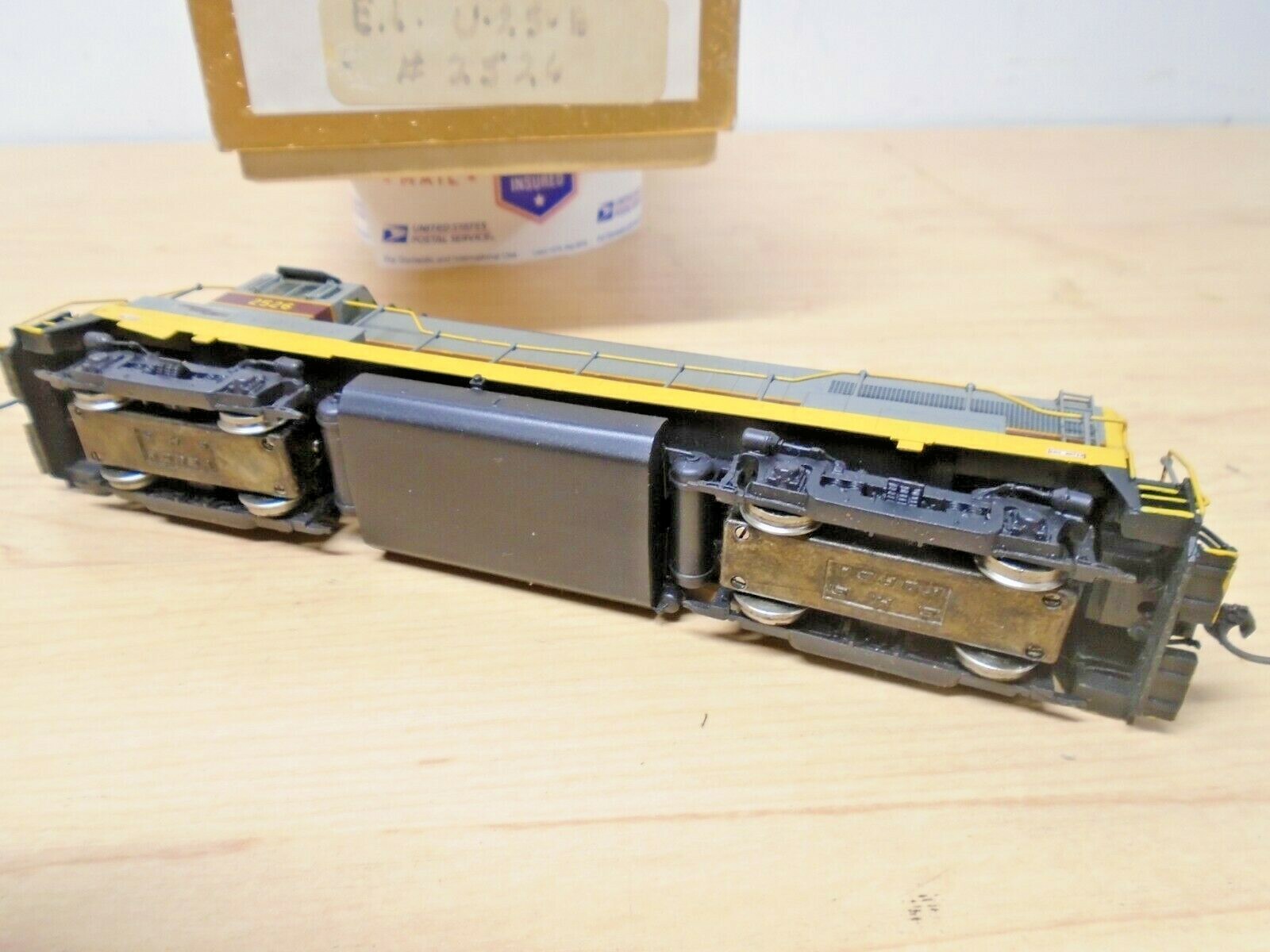 Orient Ltd BRASS HO SHS Korea Finished Erie DIESEL LOCO Runs Scale Couplers OB
