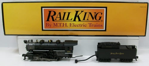 MTH 30-1469-1 Nickel Plate Road 0-8-0 Steam Engine w/PS2 #303 NIB
