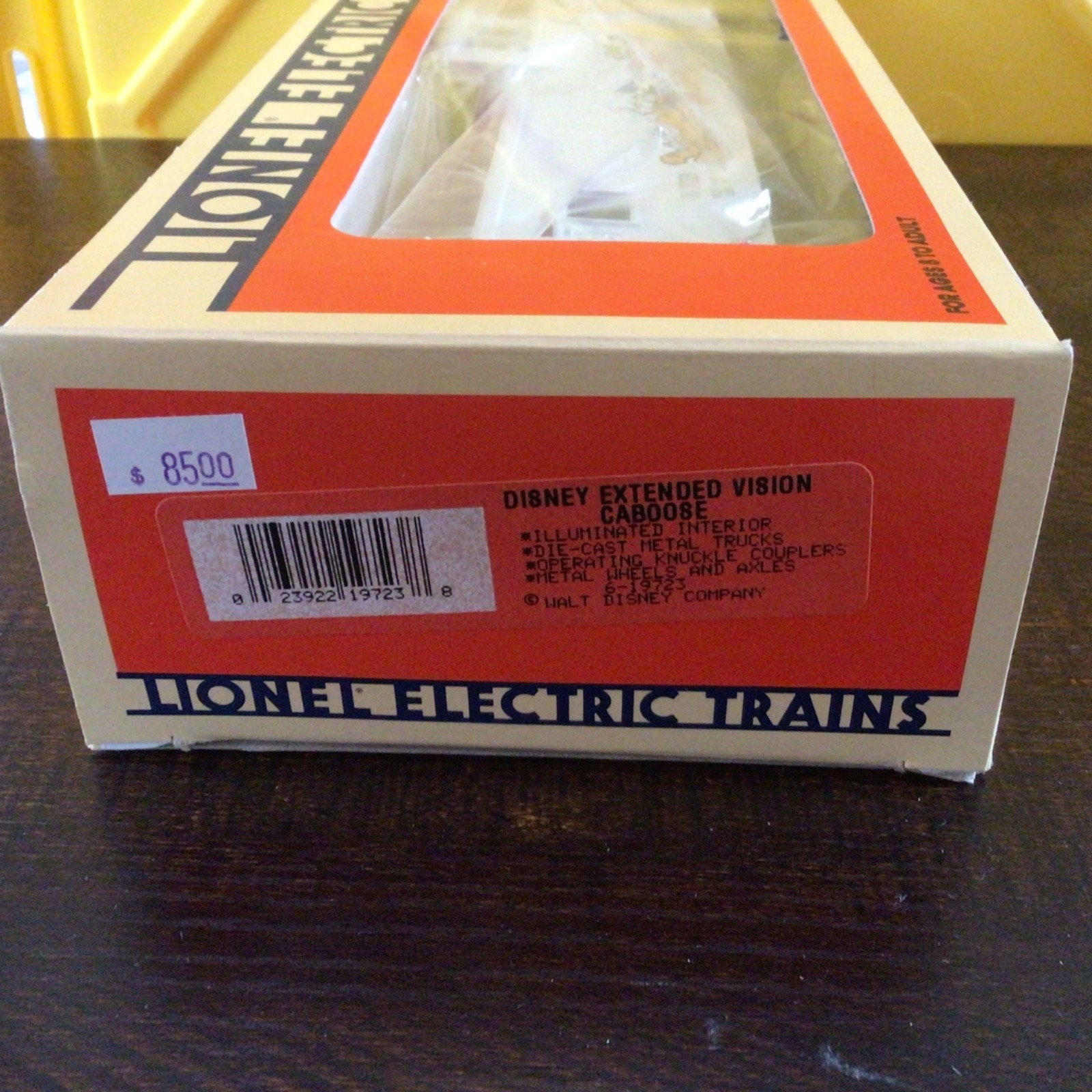 LIONEL DISNEY 1991-1996 MICKEY MOUSE EXPRESS 10 PIECE O/027-GAUGE TRAIN SET C-8