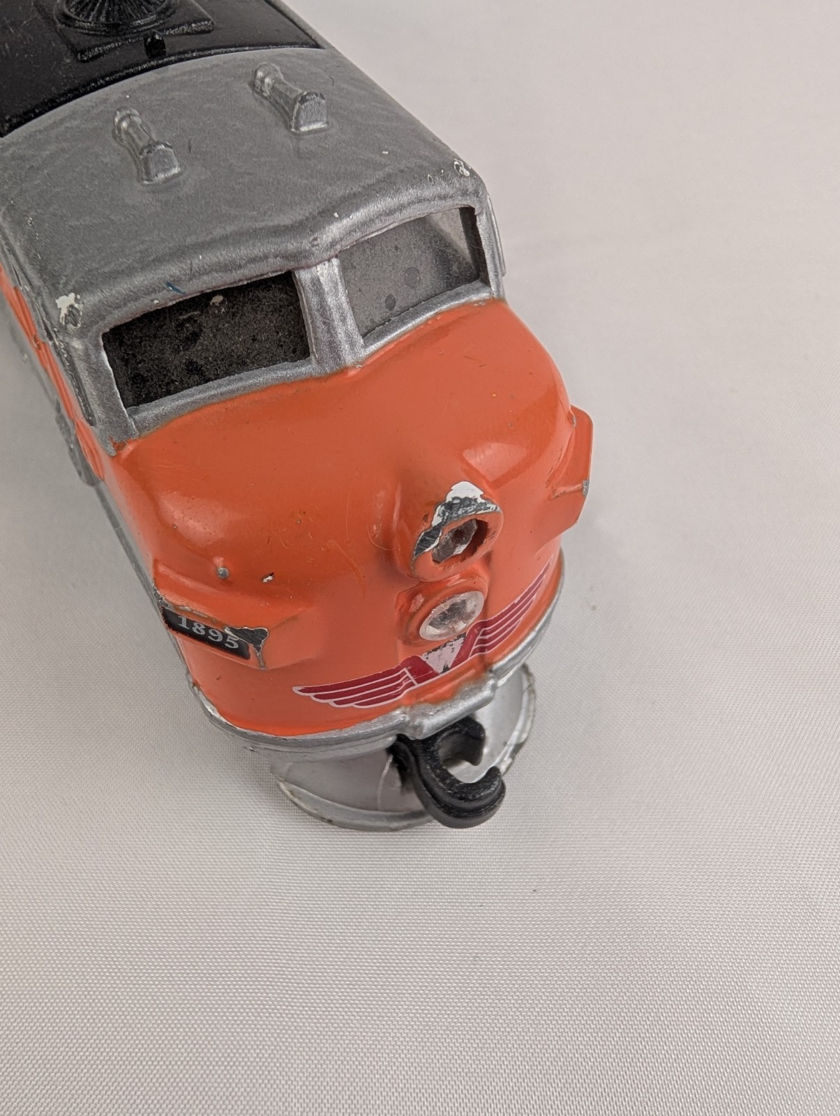 Toysmith Western Line Diesel Train Locomotive Orange Silver F-Unit Engine