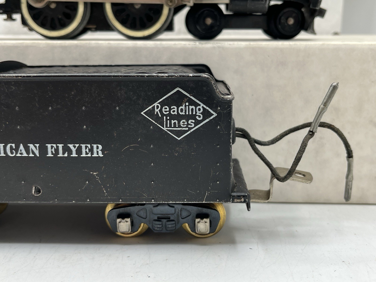 Gilbert American Flyer S Gauge #300 Reading Atlantic Loco/Tender w/Orig Wrapper