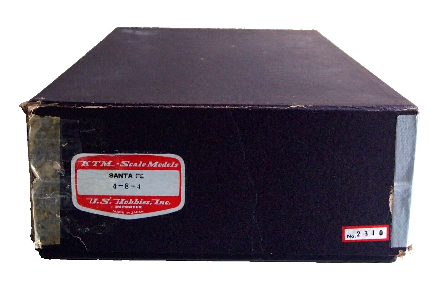 KTM Models 2310 – Santa Fe 3781 ATSF 4-8-4 Class 2900 – 0 Gauge 2 Rail 20v Loco