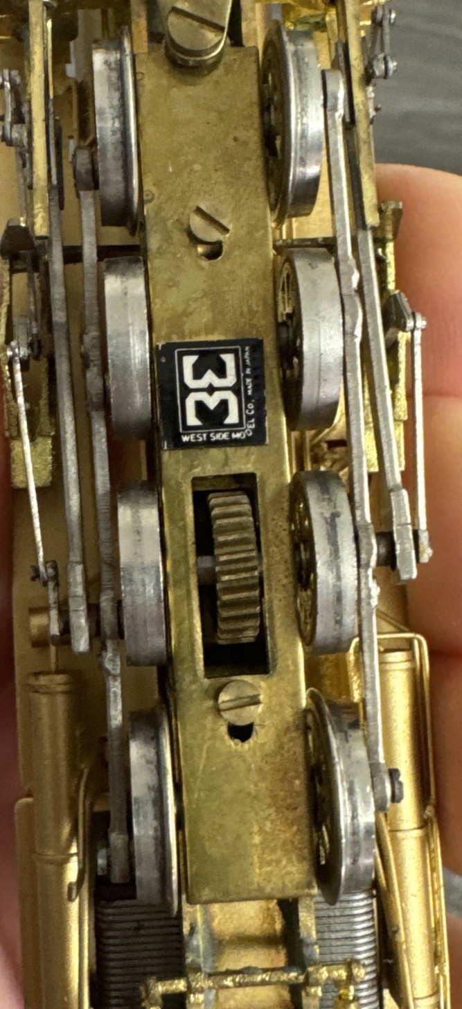 Westside Model Company HOn3 Brass #MO-23 Consolidation NCNG 2-8-0 #9 Unpainted!