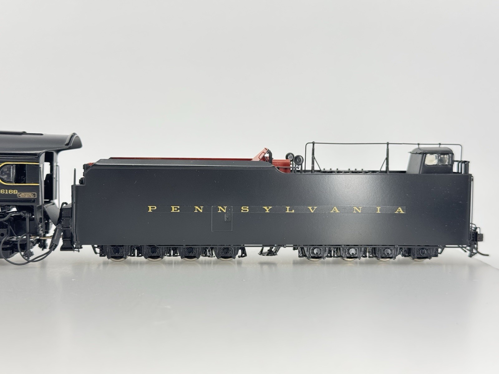 HO Key Imports Brass Pennsylvania J-1 2-10-4 Texas Steam Locomotive PRR #6169