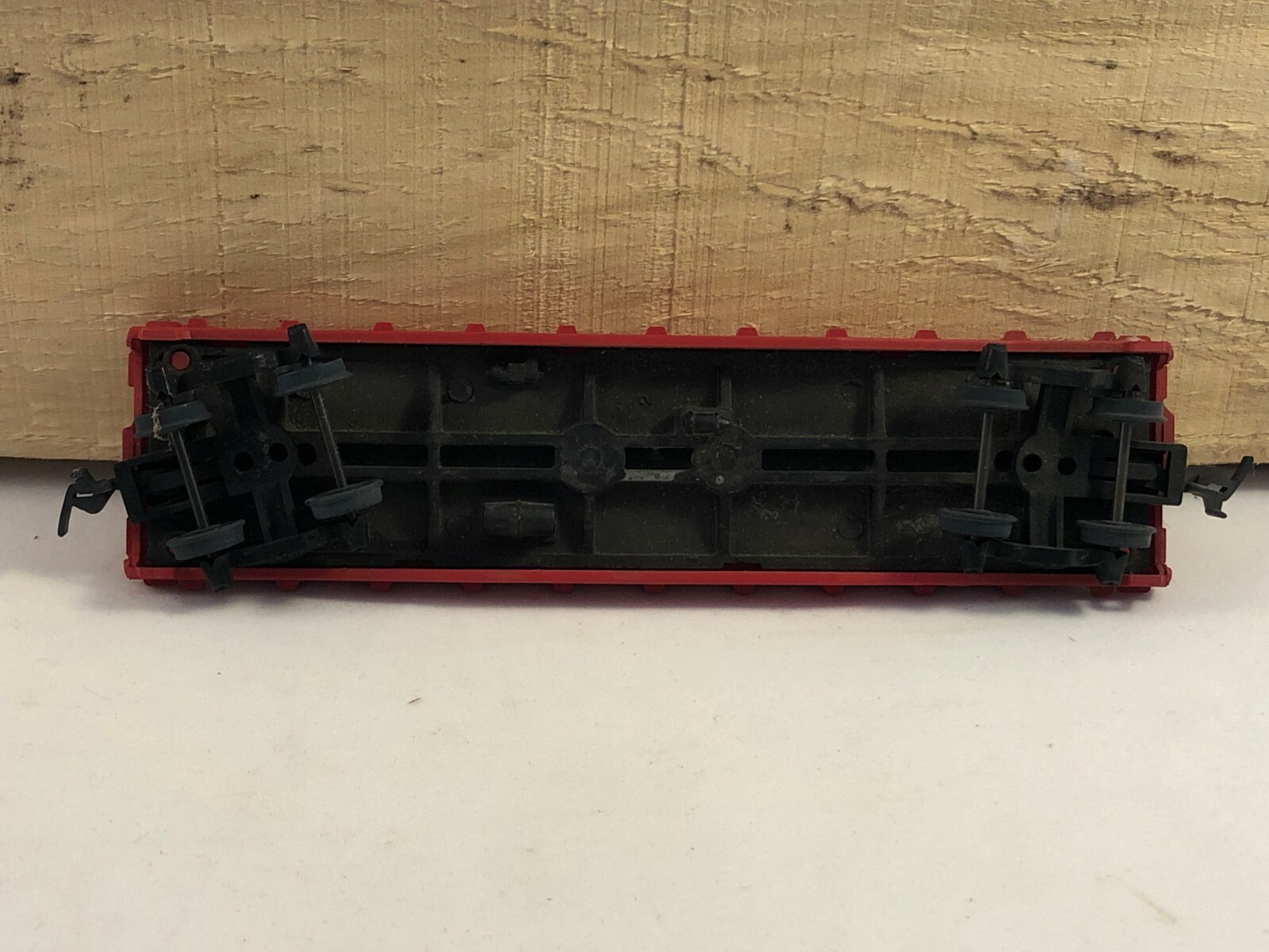 Vintage Tyco Mantua HO Scale Model Railroad Flat Car Great Northern 42762 Train