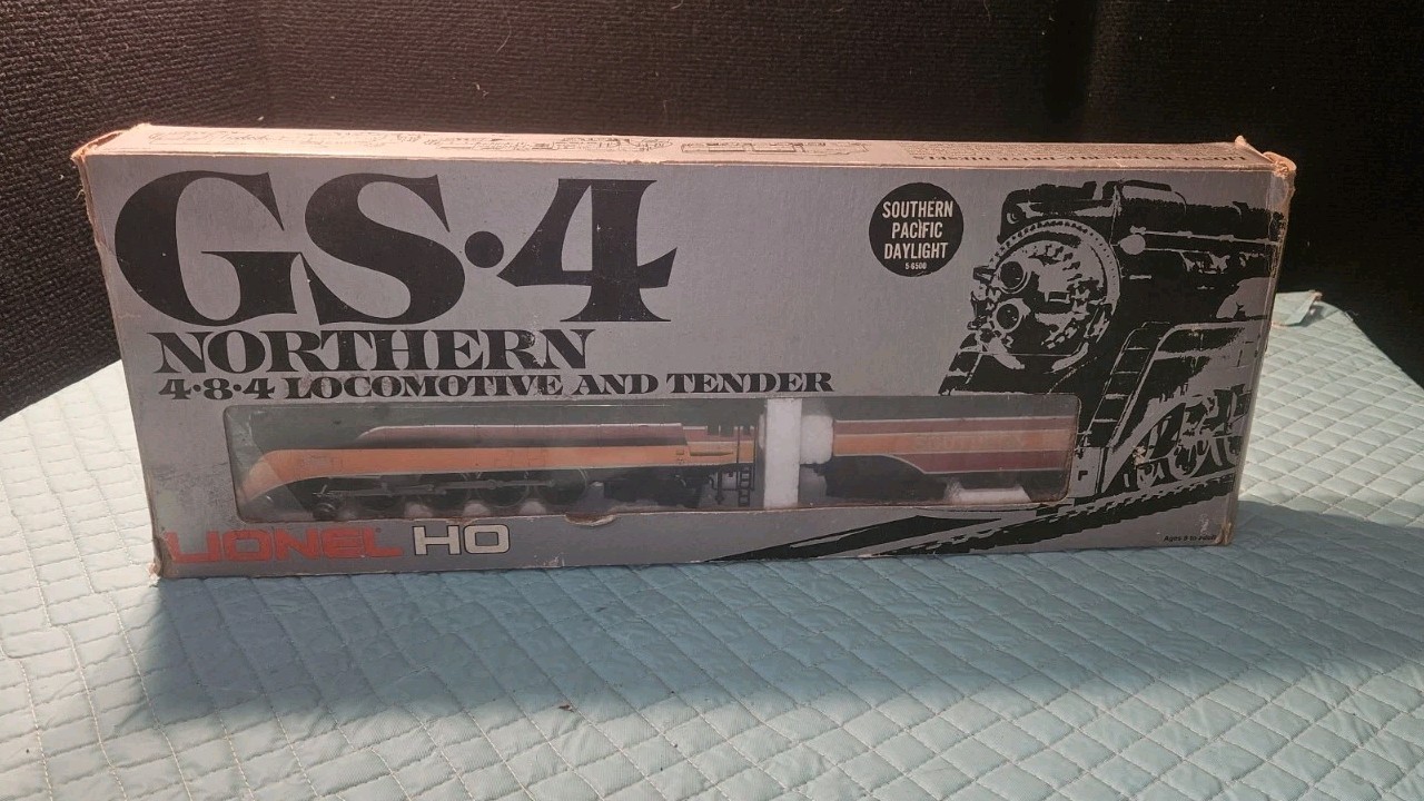 Lionel HO GS-4 Northern 4-8-4 Steam Locomotive Southern Pacific #4454