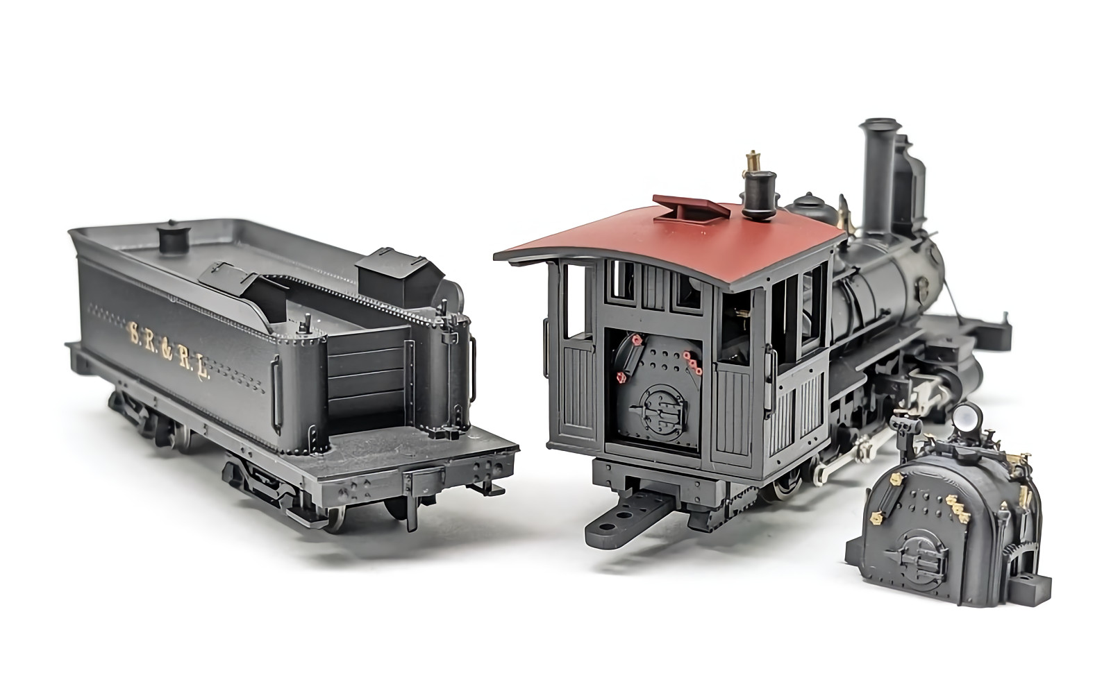 HOn30/HOe/HOn2-1/2 TMW Baldwin 2-6-0 Mogul Tender Steam Locomotive Kit SRR SR&RL