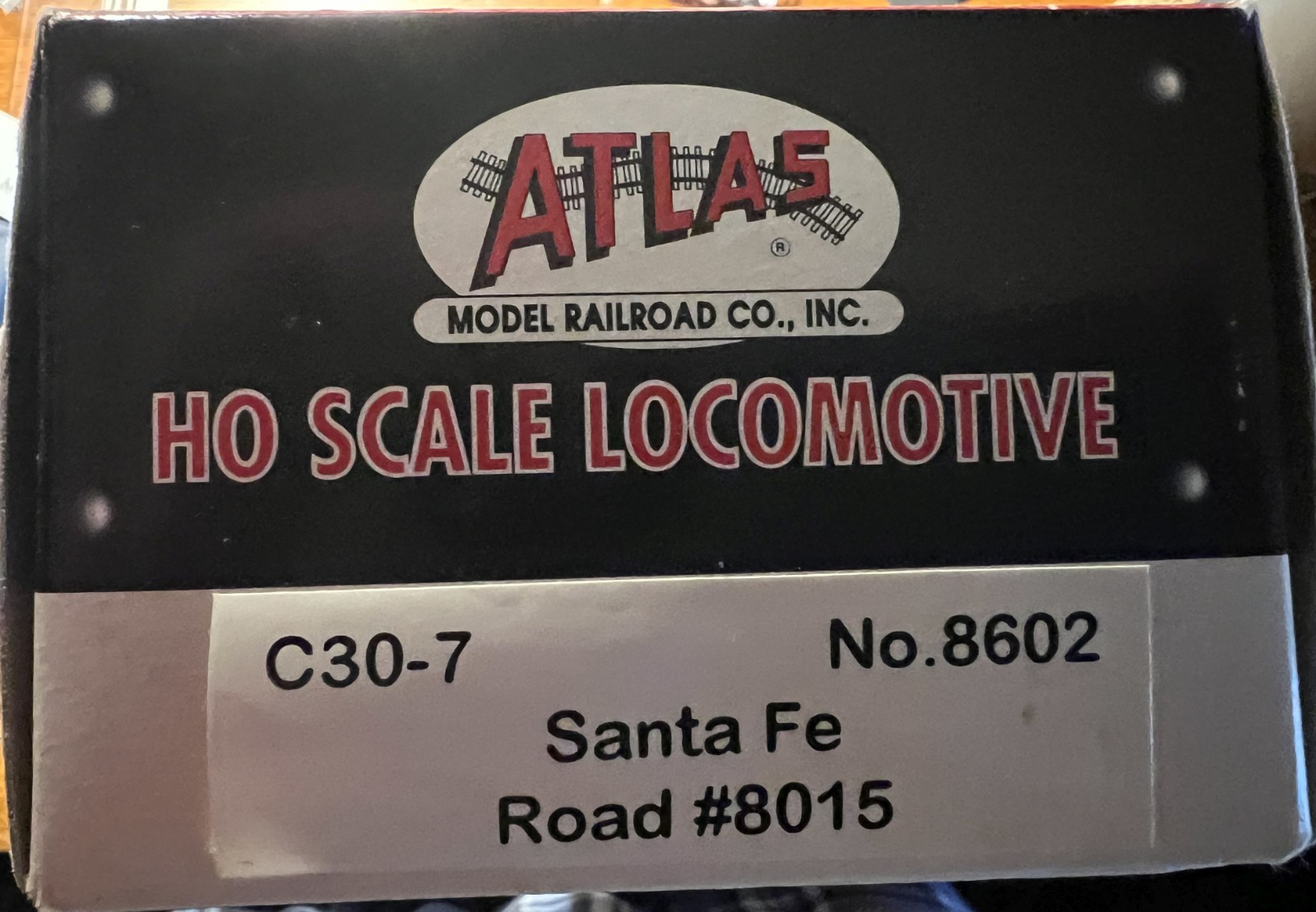 HO Atlas Santa Fe C30-7 Locomotive NIB Exec