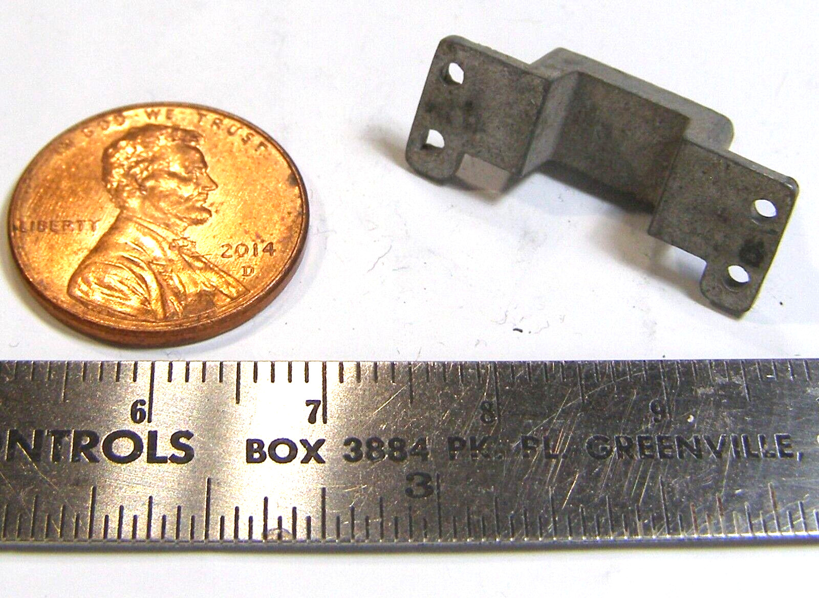 Unknown Brand Die Cast HO Scale Model RR Locomotive Part RU4
