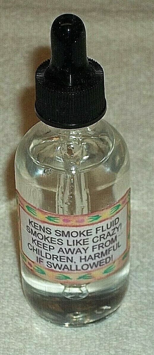 KENS SMOKE FLUID 2 OZ. CEDAR SCENT, FOR LIONEL, AF, MARX, MTH, K-LINE TRAINS