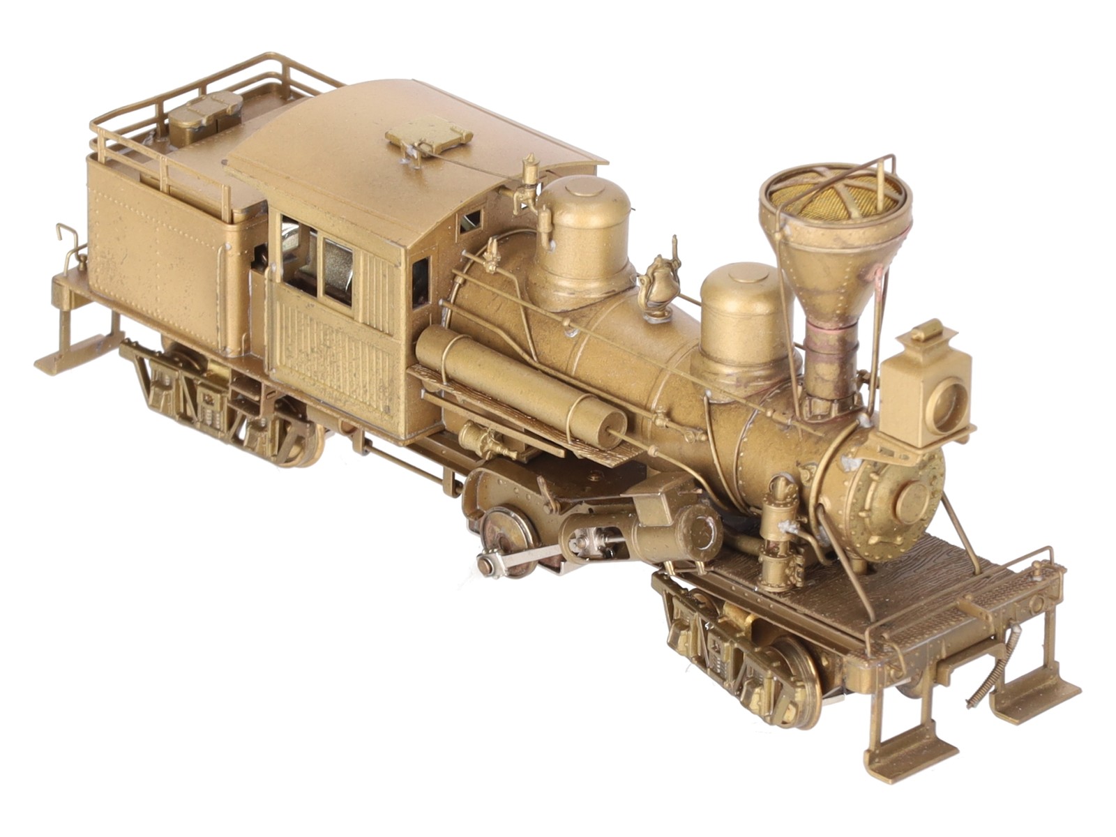 United Models HO Scale BRASS Classic Railroad Logging Climax Class B EX/Box