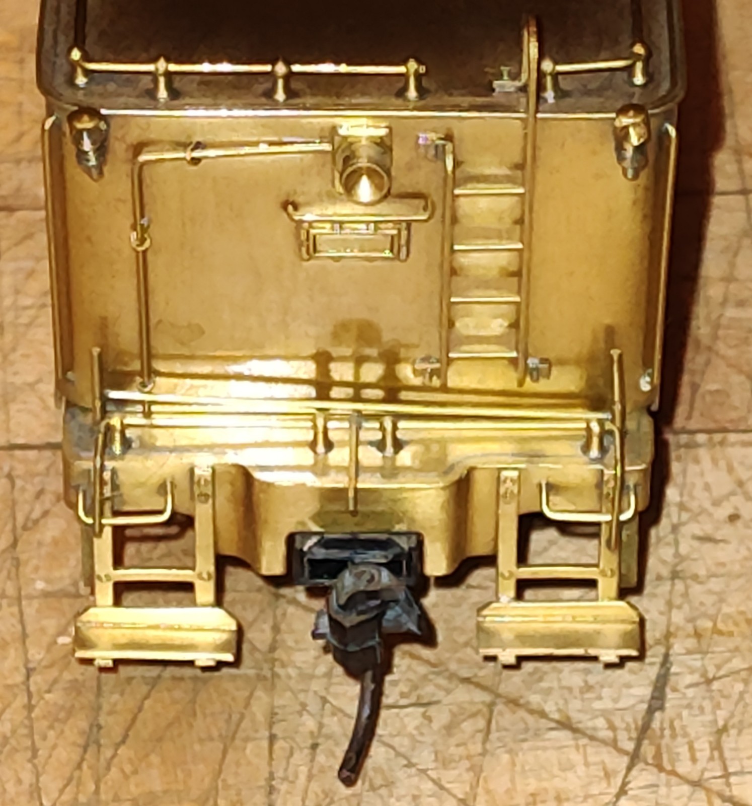 Rare HO Brass Gem RUBY #3/50 Reading T-1 4-8-4 Olympia Headlight Good Runner