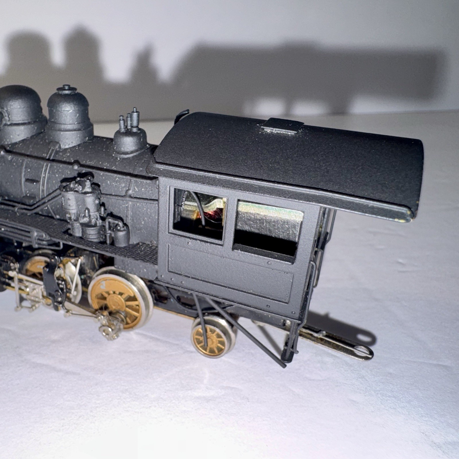 HO BRASS AKANE BALDWIN 2-4-4-2-LOCO & TENDER PAINTED VINTAGE