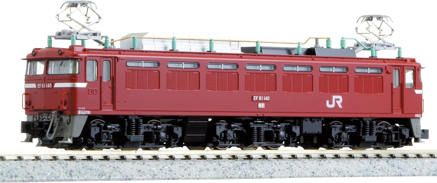 KATO 3066-C EF81 JR East Livery w/ Dual-Head Coupler Electric Locomotive N Scale